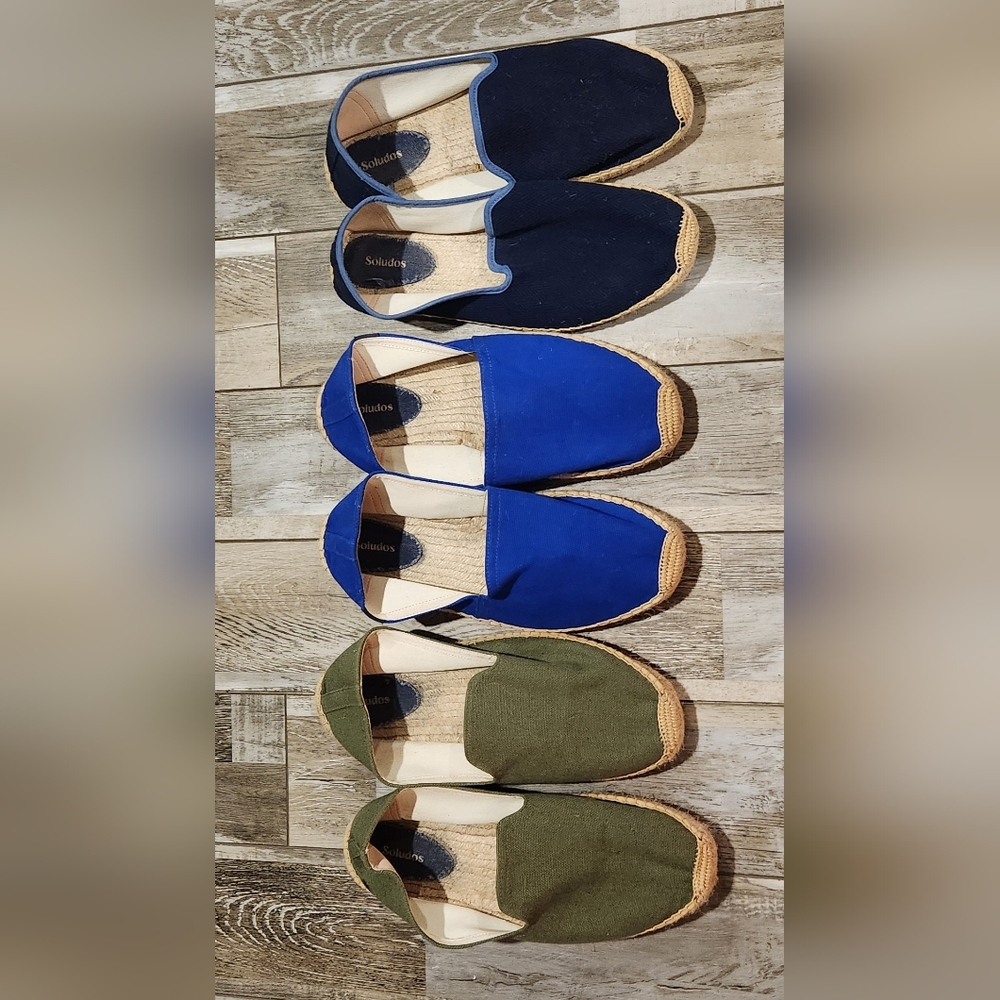 Soludos Espadrille Slip-On Shoes Set